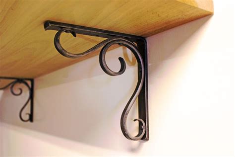 how to trim out metal shelf bracket|shelf bracket designs.